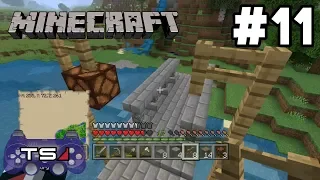 REDSTONE LAMPS!! - MINECRAFT: BUILDING A TOWN #11