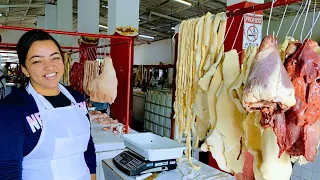 FEIRA DE RUA EM CUPIRA-PE EM DESTAQUE MERCADO DE FARINHA E MERCADO DE PEIXE E DAS CARNES