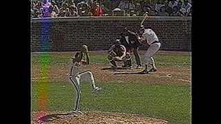 Houston Astros vs Chicago Cubs (5-28-1988) "Gerald Young With A Circus Catch In A Blowout Loss"