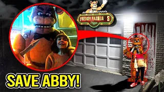 I FOUND ABBY GETTING KIDNAPPED BY FIVE NIGHTS AT FREDDY'S!! (FAZBEAR ATTACKED)