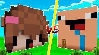 Casa de BEBENOOBSI PRO vs casa de BEBÉ NOOB😱💎BEBENOOBSI VS BEBÉNOOB en MINECRAFT