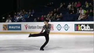 Finlandia Trophy 2012 Espoo 5.10.2012 Yuzuru Hanyu JPN short program