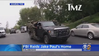 FBI Raids Calabasas Home Of YouTube Star Jake Paul; No Arrests Planned