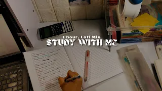 📝1 HOUR STUDY WITH ME //🔥 FULL ENERGY🔥 // Pomodoro 25/10⏳ + relaxing music ~