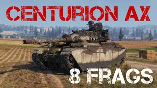 Centurion AX 8 frags en linea sigfrido | world of tanks