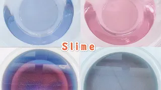 Satisfying Slime ASMR Videos Watery Jiggly Slime Compilation#1