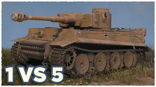 Tiger 131 • 5К УРОНА и Медаль КОЛОБАНОВА • WoT Gameplay