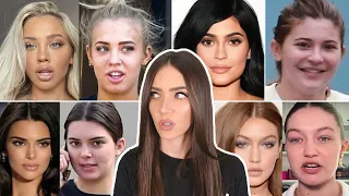 REACTING TO INFLUENCERS WITHOUT MAKEUP ON... IN REAL LIFE