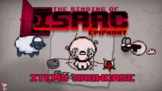 The Unlockeables of Tarnished Characters! - Epiphany (Items) Showcase | Tboi Repentance