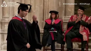 Josh Bassett Graduation 2021, Canterbury Cathedral