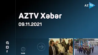 AZTV Xəbər 12:00 - 09.11.2021