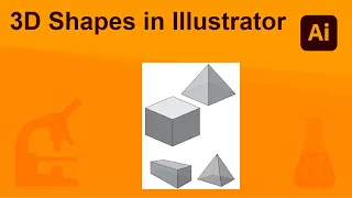 3D Shapes in Adobe Illustrator, Pyramid and Rectangular Prism