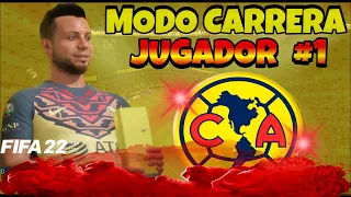 FIFA 22 MODO CARRERA JUGADOR AMERICA | NACE UNA NUEVA LEYENDA, AGREGAN NUEVAS CINEMÁTICAS | #1