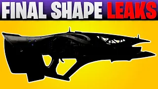 Huge Final Shape Leaks! New Exotic + Witness Story