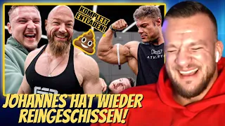 Johannes, was ist los mit dir? Mit 2 Tage Durchfall in Topform oder was? William Niewiara Live React