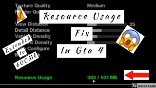 😘😁How to fix resource usage in GTA IV /(Technical_Bhai)/