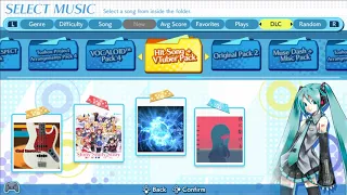 Hit Song + VTuber Pack DLC overview for Groove Coaster Wai Wai Party!!!!