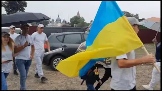 День незалежності України. Козацькі забави. Меденицька ОТГ. Дах Монтаж