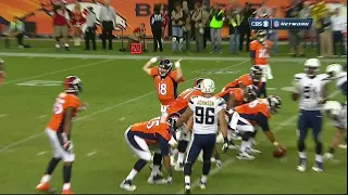 Peyton Manning Yelling At His Fans - The Master Of Crowd Control