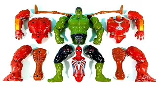 Merakit Mainan Hulk Buster,Hulk Smash, Spider-Man, Siren Head Avengers Superhero Toys