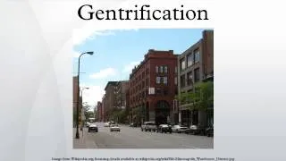 Gentrification