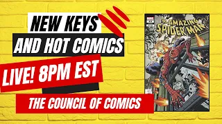 NEW KEYS & HOT COMICS of the Week! LIVE Podcast ep.88 #comicbooks #comics