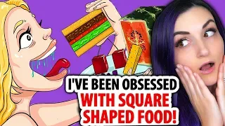 I'm OBSESSED With Square Shaped Food & HAVING BABIES!! TRUE Animated Story