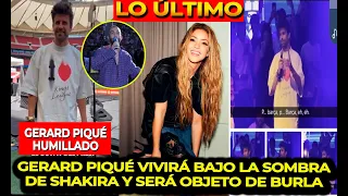 GERARD PIQUE VIVE SU PEOR HUMILLACIÓN, FUE ABUCHEADO EN MADRID Y VIVIRÁ BAJO LA SOMBRA DE SHAKIRA