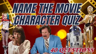Guess the Movie Character Picture Quiz