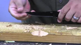 Benchmade 375 Adamas Test and Demonstration