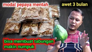 IDE BISNIS DARI PEPAYA || gk ada yang nyangka kalo makanan ini dari pepaya