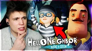 CÓRKA SĄSIADA KRADNIE! 🤷 - Hello Neighbor: Hide and Seek #2