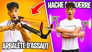 JE TESTE LES ARMES WISH LES PLUS DANGEREUSES ! (Lance grenade, arbalète, etc..)