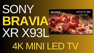 Sony Bravia XR X93L Mini LED 4k TV Review | The Best Sony Home Theatre System 2023