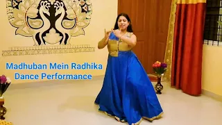 Madhuban Mein Radhika Dance | Dance Performance | Sulakshana Hegde