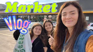 100 TL’YE NE KADAR ABURCUBUR ALINIR. MARKET VLOG