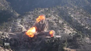 Footage: American Special Forces destroy ISIS terrorist defenses in the Mohmand Valley