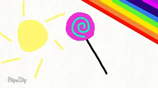 Sunshine, Lollipops, and Rainbows (Flipaclip animation)