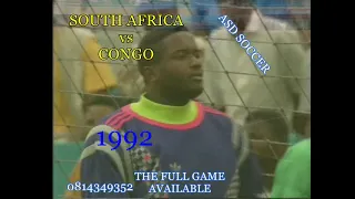 South Africa vs Congo 1992