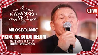 MILOS BOJANIC - PRINC NA BELOM KONJU | UZIVO | (ORK. SINISE TUFEGDZIC) | KAFANSKO VECE | 2023