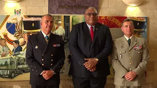 His Excellency the President Ratu Wiliame Maivalili Katonivere visited the French Foreign Legion