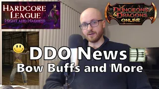 DDO News - Bow Buffs, Hardcore Open, New Pack Details and Mount Stables