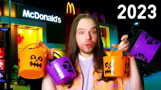 I Got Them! McDonald’s 2023 Halloween Boo Bucket Happy Meal Hunting! McDonalds Boo Buckets Mania! 🎃