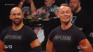 The Imperium & Aplha Academy Promo – WWE Raw 8/14/23 (Full Segment)