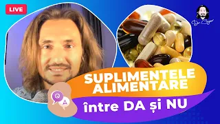 Live: Suplimentele alimentare