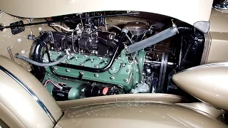 Remanufacturing a Packard V12 engine