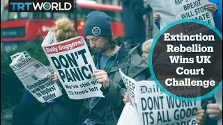Extinction Rebellion wins UK court challenge