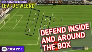 A quick "2 minutes" video explaining how pros defend inside and around the box - Levi de Weerd