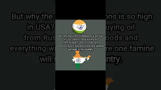 Sad reality of India USA relationship #shorts #countryballs #polandball #worldprovinces