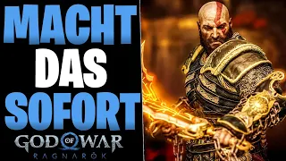 MACHT DAS SOFORT - BESTE Ausrüstung, Kampf Tipps & Geheime Einstellungen | God of War Ragnarök Tipps